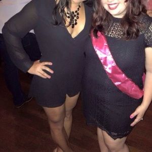 Black Romper/ Jumpsuit size L. Forever 21